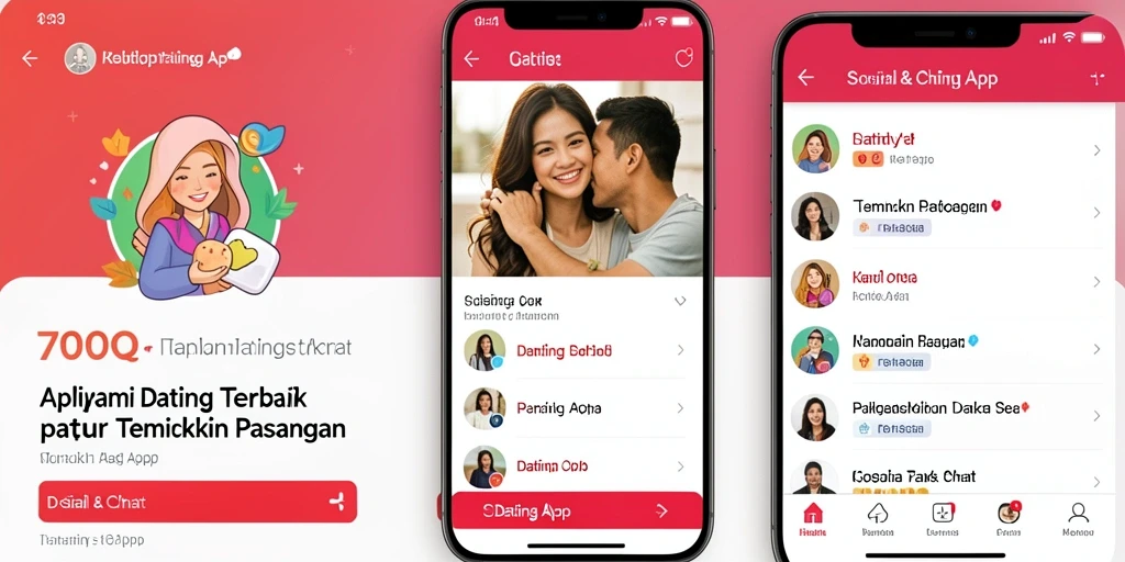 Antarmuka pengguna 700Q yang menarik dan interaktif.