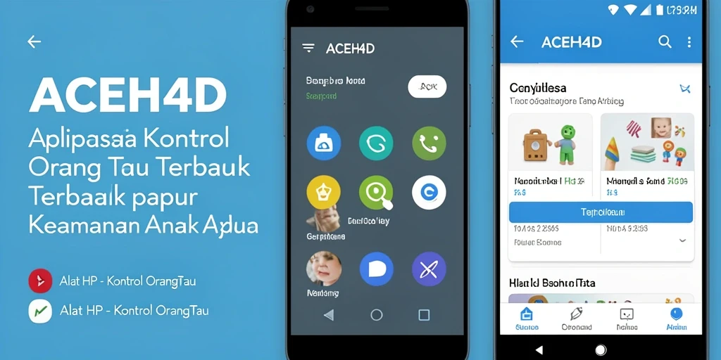 Tampilan antarmuka ACEH4D yang memudahkan navigasi kontrol orang tua.