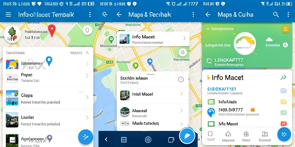 Tampilan antarmuka aplikasi Info Macet LENGKAP777 yang jelas dan informatif.