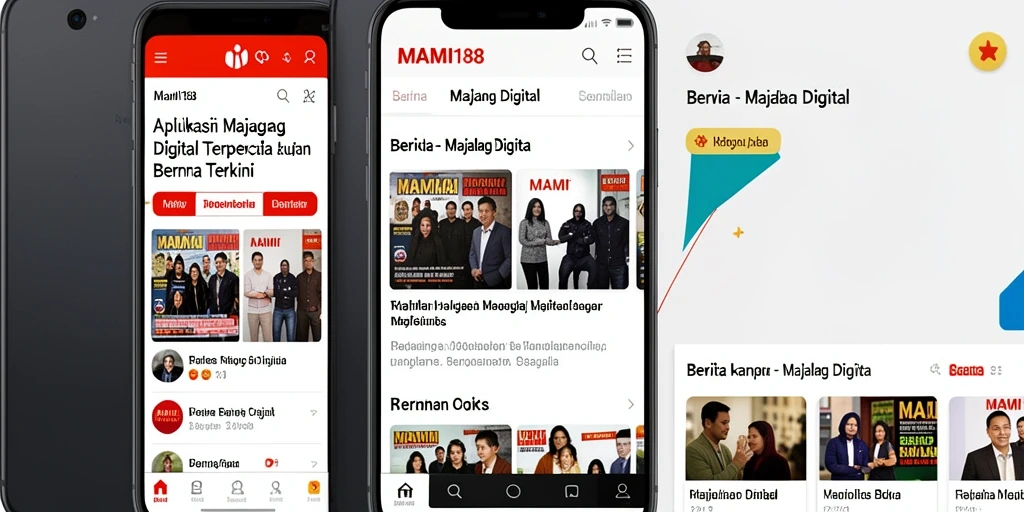Antarmuka MAMI188 yang modern dan informatif.