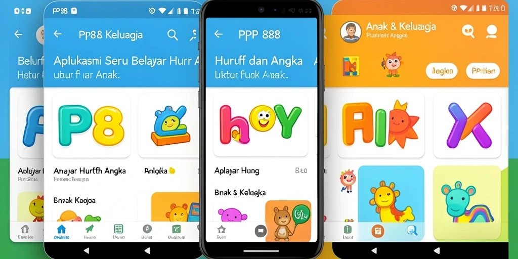 Tampilan antarmuka aplikasi PP88 yang menarik dan interaktif.